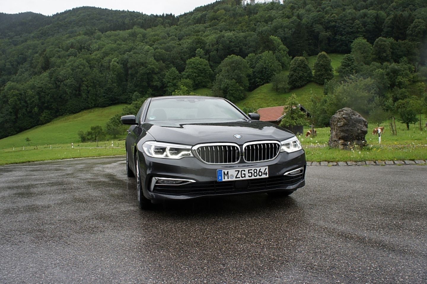 Der BMW 530d Luxury Line verbrauchte im Test acht Liter pro 100 Kilometer