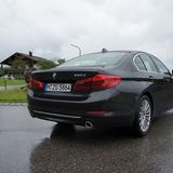 Der BMW 530d fährt sich sehr komfortabel