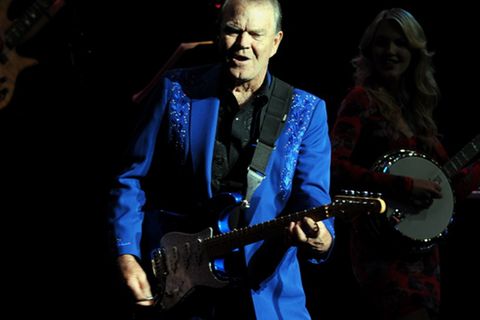 Country-Star Glen Campbell bei einem Auftritt in Las Vegas
