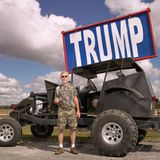 Hobbyjäger Bronzell Fowler aus Cross City, Florida, betet jeden Tag, dass Trump acht Jahre Präsident bleibt: "Niemand wird ihn stoppen können"