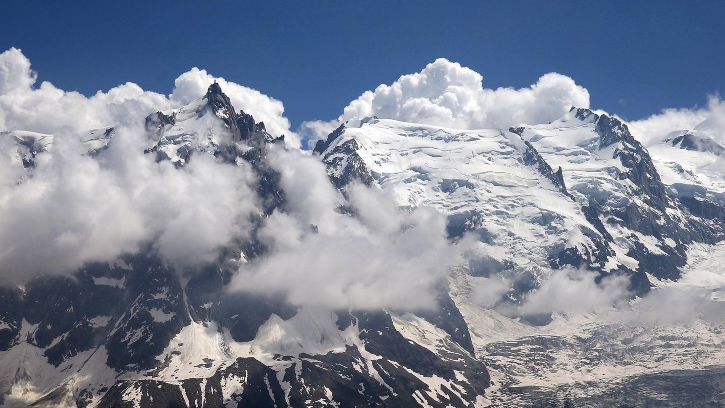 Zwei deutsche Bergsteiger auf Mont Blanc erfroren