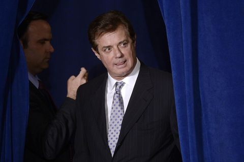 Donald Trumps ehemaliger Wahlkampfleiter Paul Manafort während einer Veranstaltung im Weißen Haus