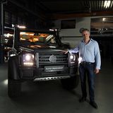 Klaus Ackermann und sein neuestes Panzerspielzeug namens Alpha Armouring Titan