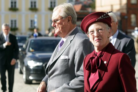 Prinz Henrik von Dänemark mit Königin Margarethe II