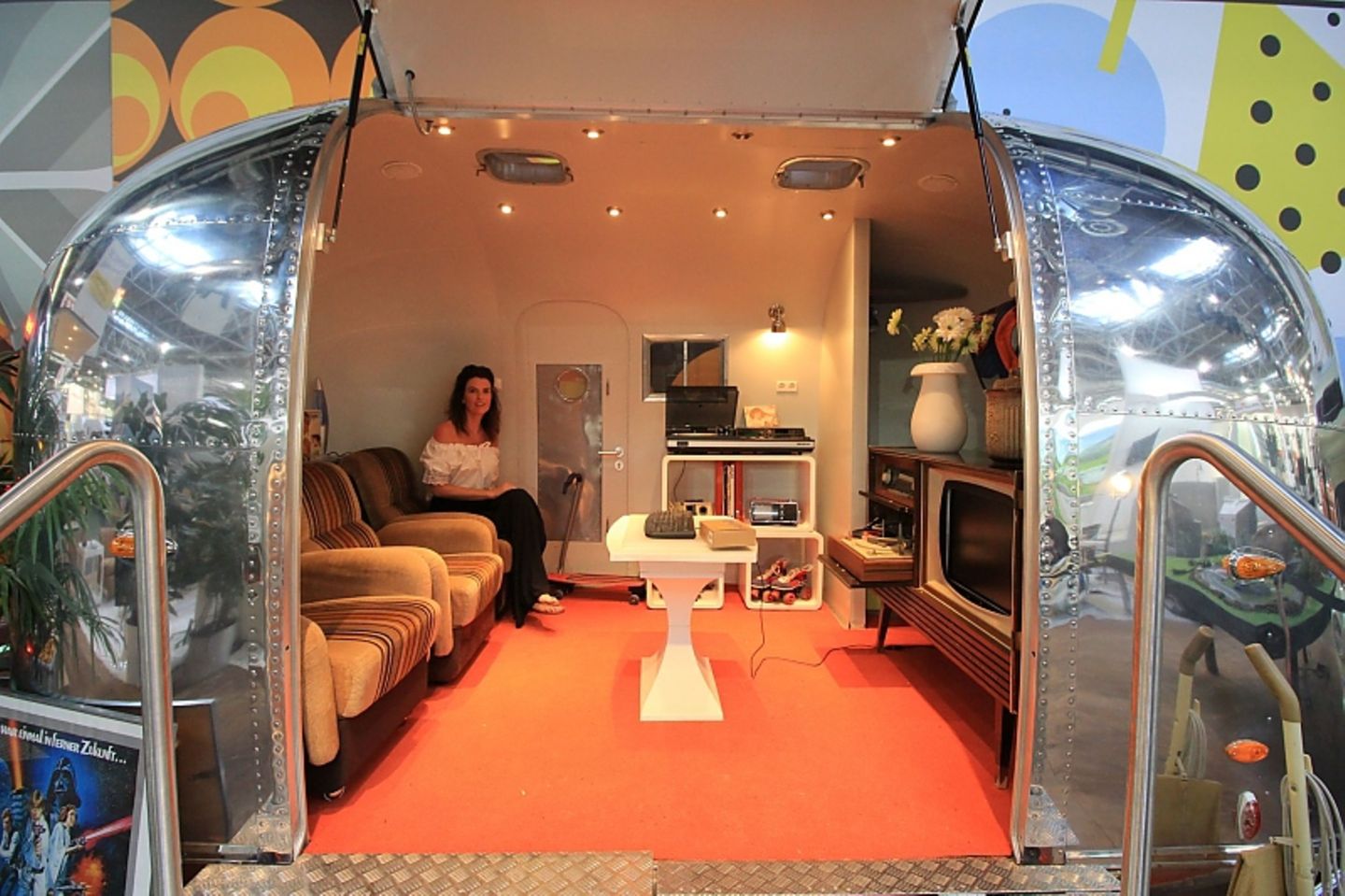 Der Besuch des Caravan Salon in Düsseldorf kann zur Zeitreise werden.