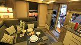 Der Caravan Salon bietet immer schöne Einblicke in neue Modelle.