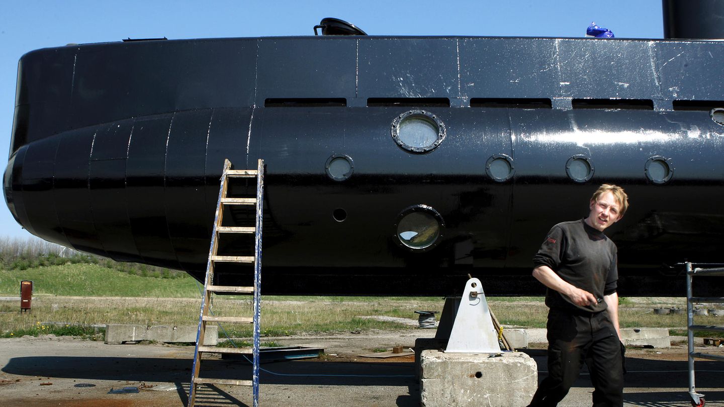 Das U-Boot "UC3 Nautilus" von Besitzer Peter Madsen sank vor Dänemark (Archivbild)