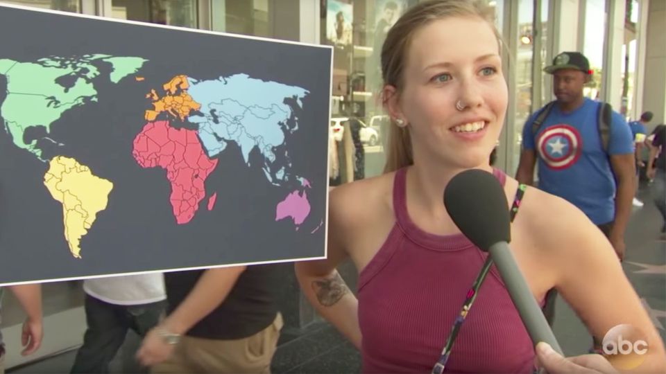 Jimmy Kimmel Show: Umfrage - Wo liegt eigentlich Nordkorea?