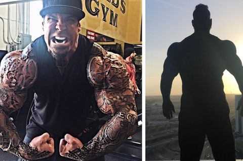Der Bodybuilder Rich Piana schlug Kapital aus seinem Körper. Nun liegt er im Koma.