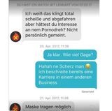 Peinlich bis lustig: Die witzigsten Tinder-Chats: "Hast du ein Problem mit kleinen Penissen?"
