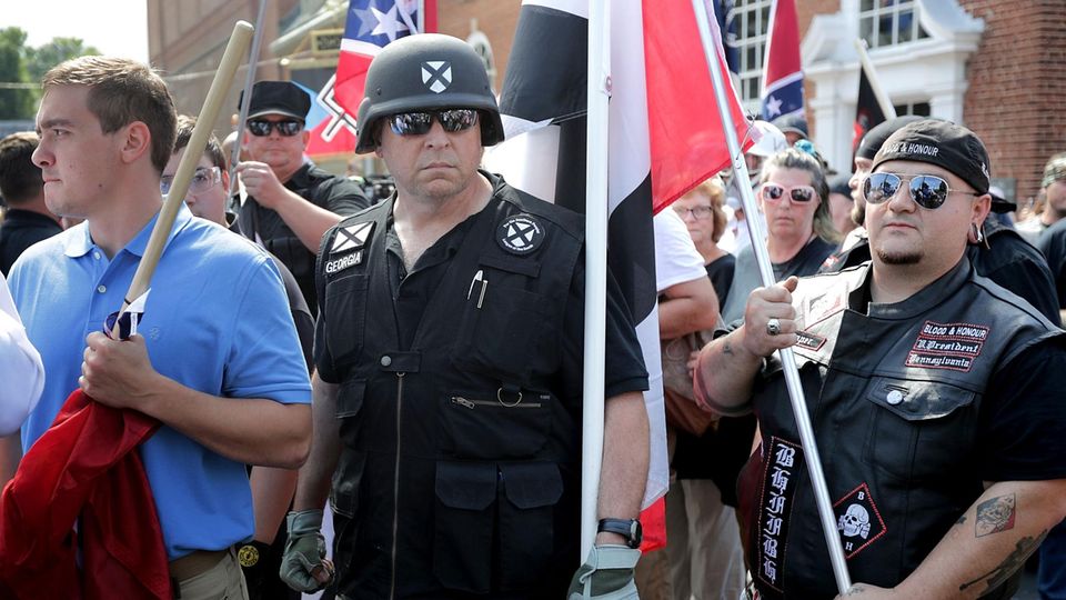 Zu der rechtsextremen Kundgebung in Charlottesville hatte auch die Alt-Right-Bewegung aufgerufen