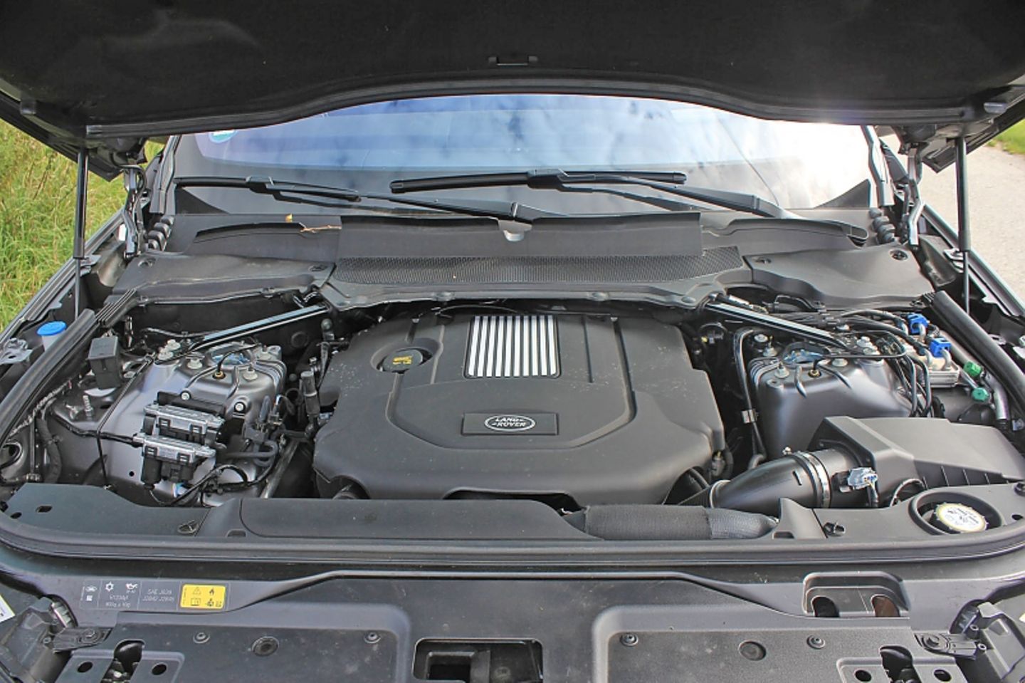 3,0 Liter ist der Dieselmotor groß.