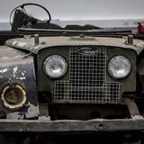 Auch dieses Auto wird restauriert