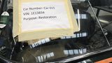 Jedes Auto wird fein säuberlich erfasst