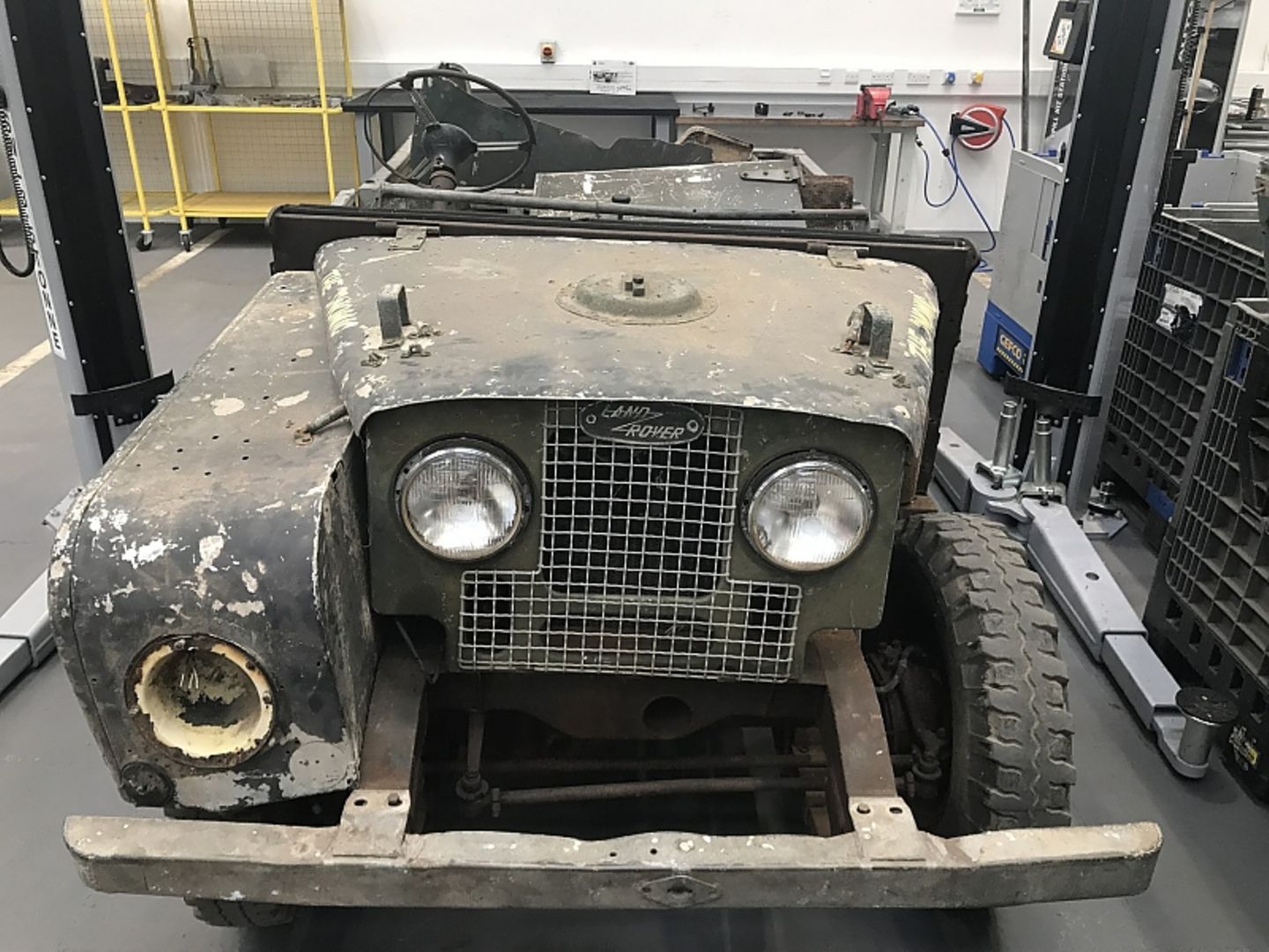 Manche Autos sind in einem jämmerlichen Zustand
