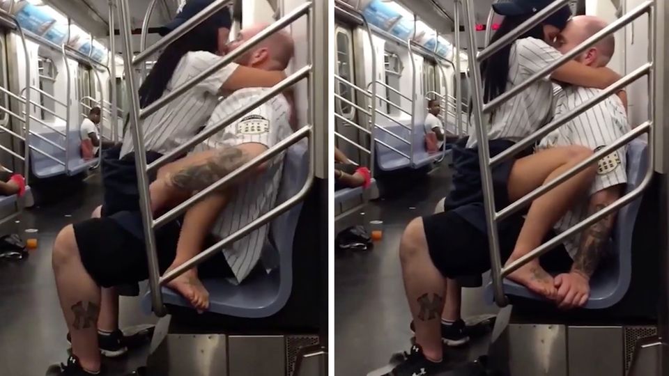 Sex nach Baseball-Spiel: Pärchen tröstet sich nach Yankees-Pleite in der U-Bahn