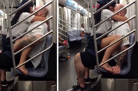 Sex nach Baseball-Spiel: Pärchen tröstet sich nach Yankees-Pleite in der U-Bahn