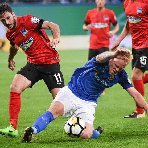 DFB-Pokal Hansa Rostock - Hertha BSC
