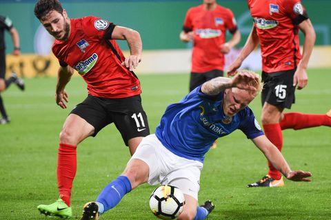 DFB-Pokal Hansa Rostock - Hertha BSC