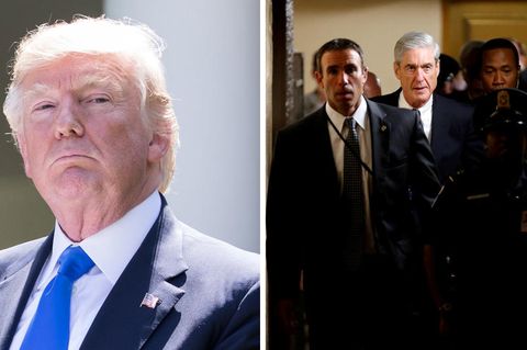 Robert Swan Mueller III (r., Mitte) hat als FBI-Direktor Terroristen bekämpft. Jetzt ermittelt er im Auftrag des Staates gegen Trumps Wahlkampfteam, Trumps Familie und den Präsidenten selbst