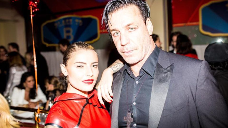 Sophia Thomalla: Sophia Thomalla mit Exfreund Till Lindemann auf der Berlinale 2016 Sophia Thomalla mit Exfreund Till Lindemann auf der Berlinale 2016