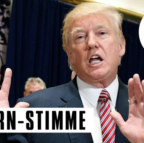 In seiner jüngsten Pressekonferenz gab Donald Trump sich wenig präsidial