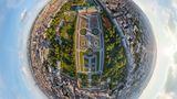 Wo liegt diese Parkanlage? In Wien, es handelt sich um den Schlossgarten zwischen dem Oberen und Unteren Belvedere.