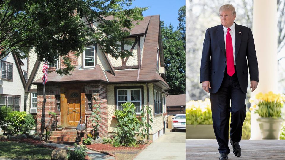 Schlafen wie der kleine Donald: Trumps Geburtshaus gibt's bei Airbnb zu mieten Schlafen wie der kleine Donald: Trumps Geburtshaus gibt's bei Airbnb zu mieten