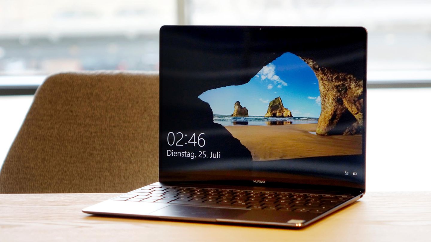 Das Matebook X kostet 1400 Euro