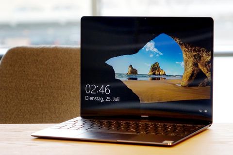 Das Matebook X kostet 1400 Euro