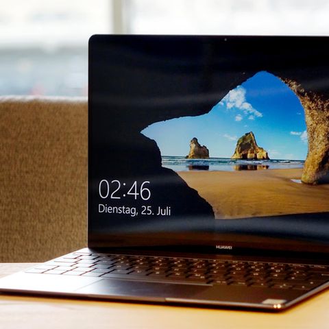 Das Matebook X kostet 1400 Euro