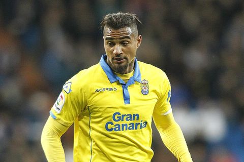 Kevin Prince-Boateng im Trikot von UD Las Palams.