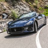 Maserati zeigt auf der IAA im September 2017 unter anderem das nachgeschärfte GranCabrio. 