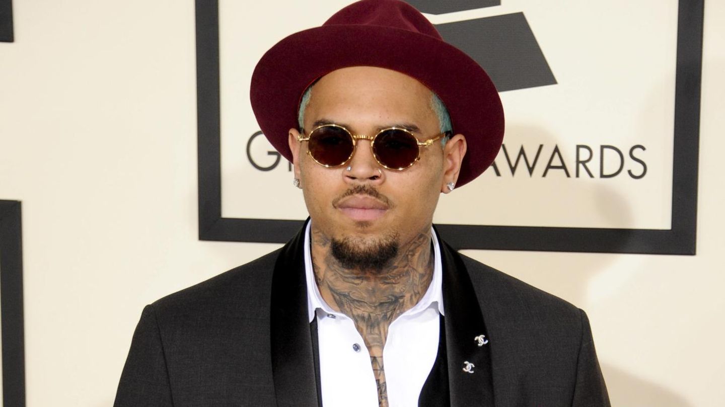 Chris Brown bei der 57. Verleihung der Grammy Awards in Los Angeles