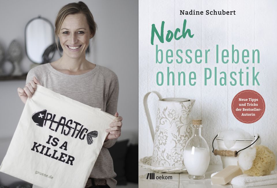 Nadine Schuberts neues Buch "Noch besser leben ohne Plastik" erscheint am 4. September im oekom Verlag