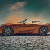 BMW Concept Z4 2017 - auf der Studie in Pebble Beach sind 20-Zöller aufgezogen