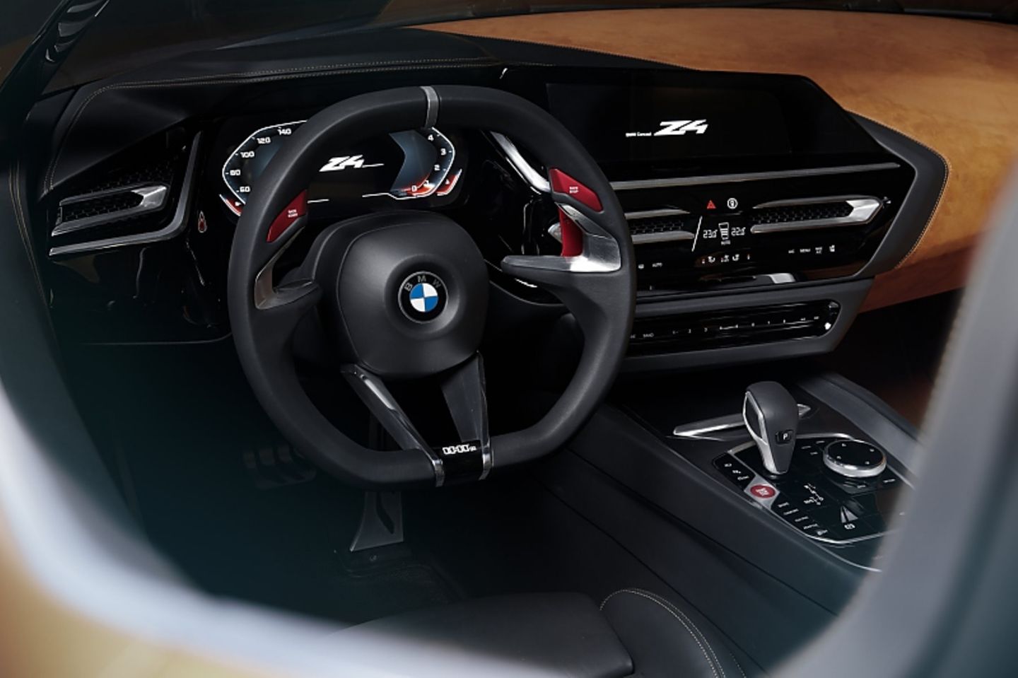 BMW Concept Z4 2017 - animierte Instrumente