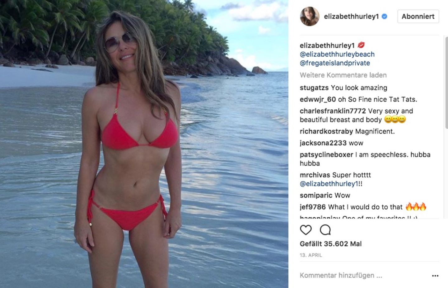 Bikini-Body mit 52 Jahren