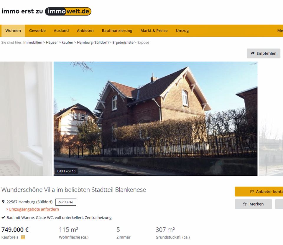 Verrückter Wohnungsmarkt: Bahnwärterhäuschen heißt jetzt Villa und soll 750.000 Euro kosten Verrückter Wohnungsmarkt: Bahnwärterhäuschen heißt jetzt Villa und soll 750.000 Euro kosten