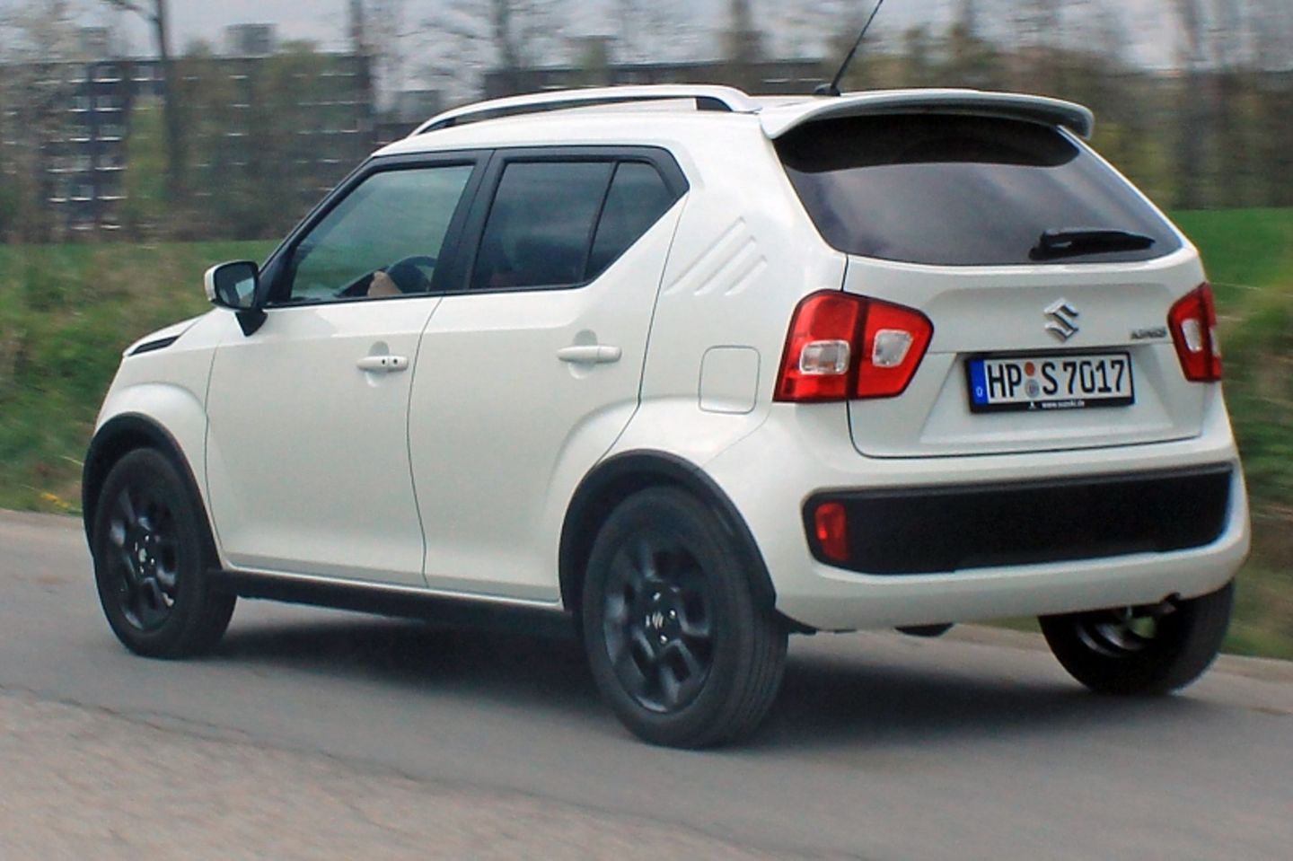 Der Suzuki Ignis ist 3,70 Meter lang,...
