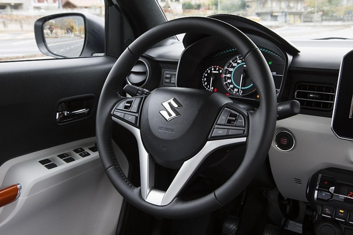 Das Cockpit des Suzuki Ignis.
