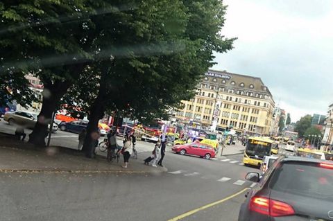 Der Tatort in Turku: Mann sticht mehrere Menschen nieder
