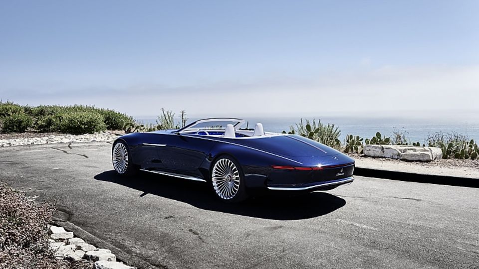 Vision Mercedes-Maybach 6 Cabriolet - 750 elektrische PS