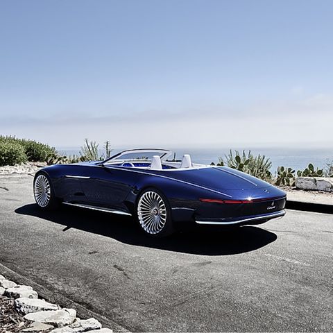 Vision Mercedes-Maybach 6 Cabriolet - 750 elektrische PS