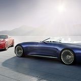 Vision Mercedes-Maybach 6 Cabriolet - zusammen mit seinem Vorgänger Maybach 5
