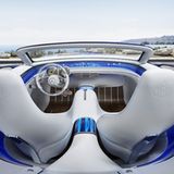 Vision Mercedes-Maybach 6 Cabriolet - in kristallweißem Leder