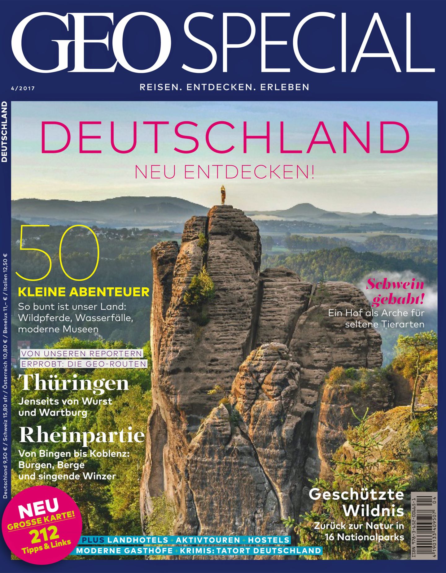Aus: "Geo Special: Deutschland neu entdecken". Ab sofort am Kiosk für 9,50 Euro oder als digitale Ausgabe in der App als Download.