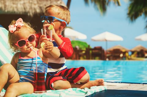 Auch regelmäßige internationale Reisen sind nötig - "je nachdem, wo sich die Kinder befinden"