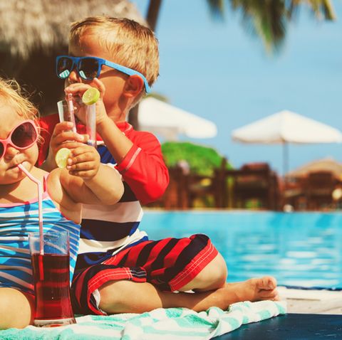 Auch regelmäßige internationale Reisen sind nötig - "je nachdem, wo sich die Kinder befinden"