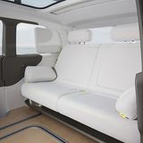 Business-Class-Platz auf der Rückbank